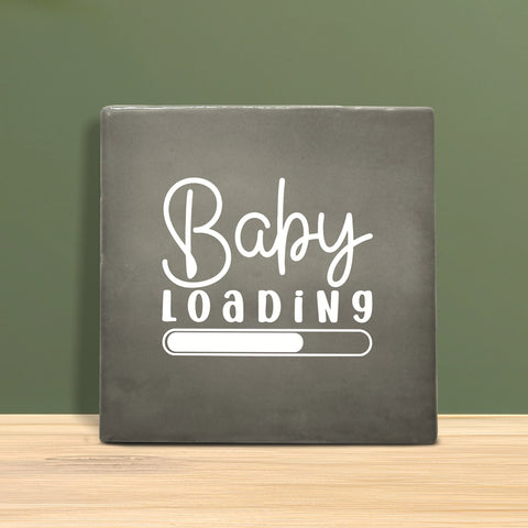 Spruchfliesen 10x10cm - Baby loading.