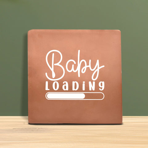 Spruchfliesen 10x10cm - Baby loading.