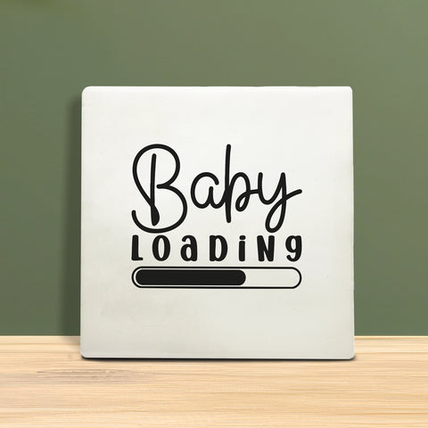 Spruchfliesen 10x10cm - Baby loading.
