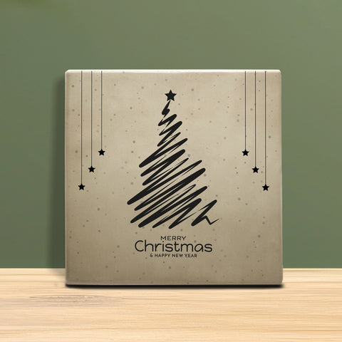 Weihnachtsfliesen 10x10 cm – Tannenbaum Motiv