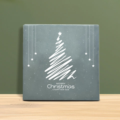 Weihnachtsfliesen 10x10 cm – Tannenbaum Motiv