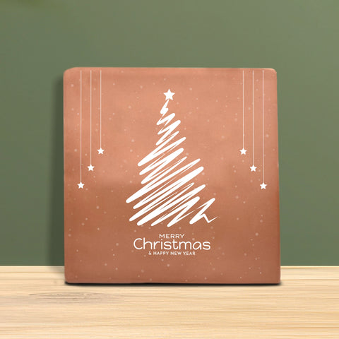 Weihnachtsfliesen 10x10 cm – Tannenbaum Motiv