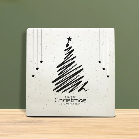 Weihnachtsfliesen 10x10 cm – Tannenbaum Motiv