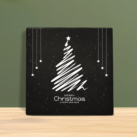 Weihnachtsfliesen 10x10 cm – Tannenbaum Motiv