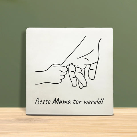 Weihnachtsfliesen 10x10 cm – Tannenbaum Motiv