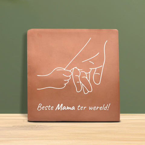 Weihnachtsfliesen 10x10 cm – Tannenbaum Motiv